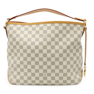 LOUIS VUITTON Damier Azur White Daylightful Shoulder Bag